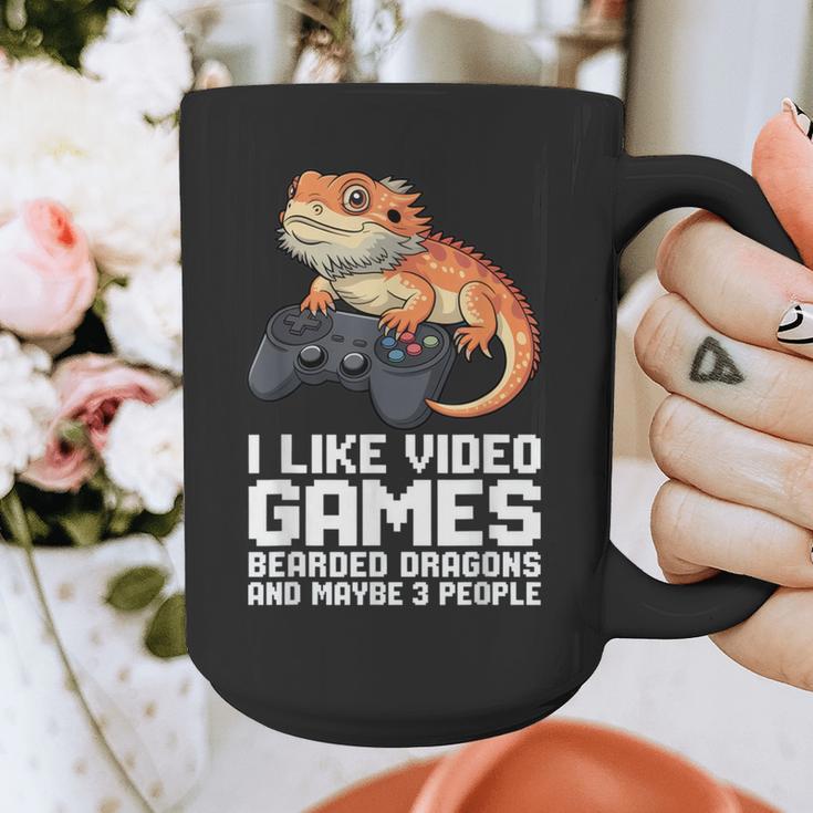 I Like Video Games Bearded Dragon Gamer Introvert Mood Graphic Print Coffee Mug I Like Video Games Bearded Dragon Gamer Introvert Mood Graphic Print Coffee Mug