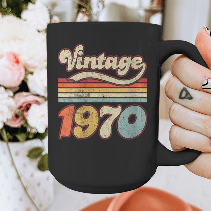 Vintage 1970 Birthday Retro Style 70's Born Nostalgia Outfit Graphic Print Coffee Mug Vintage 1970 Birthday Retro Style 70's Born Nostalgia Outfit Graphic Print Coffee Mug