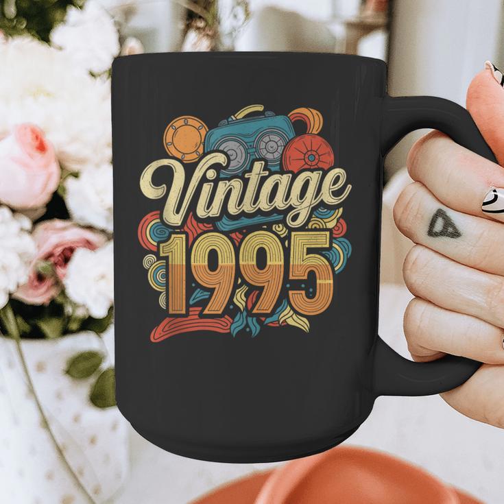 Vintage 1995 Retro Classic 90s Nostalgia Throwback Vibe Graphic Print Coffee Mug