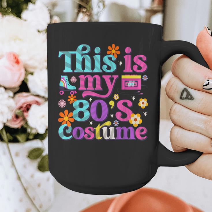 Vintage 80s Costume Nostalgia 1980s Fashion Cute Girls Women Graphic Print Coffee Mug