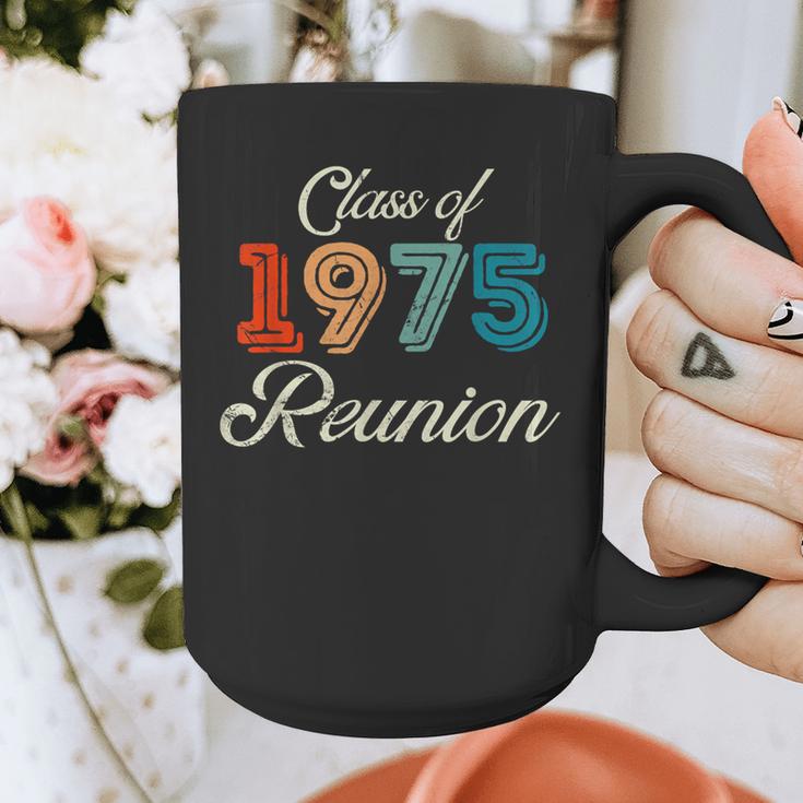 Vintage Class Of 1975 Reunion 50th Graduation Classmate Cool Graphic Print Coffee Mug