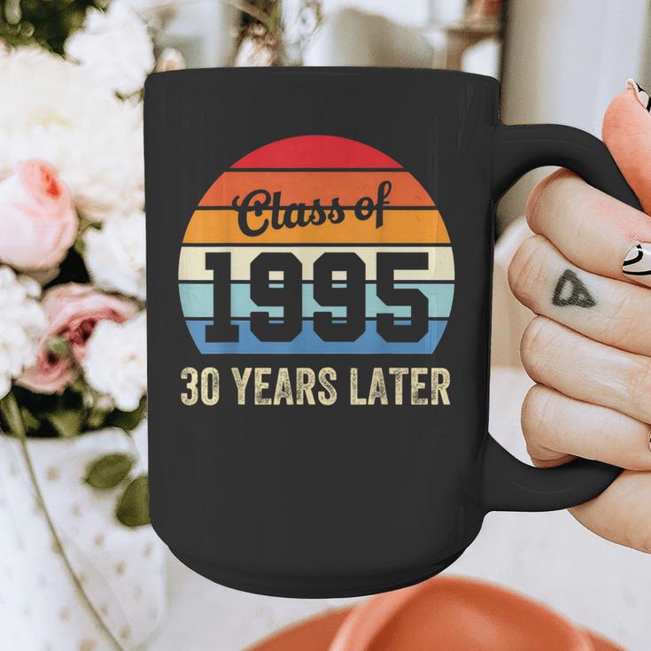 Vintage Class Of 1995 30 Years Later Reunion 30th Graduation Graphic Print Coffee Mug