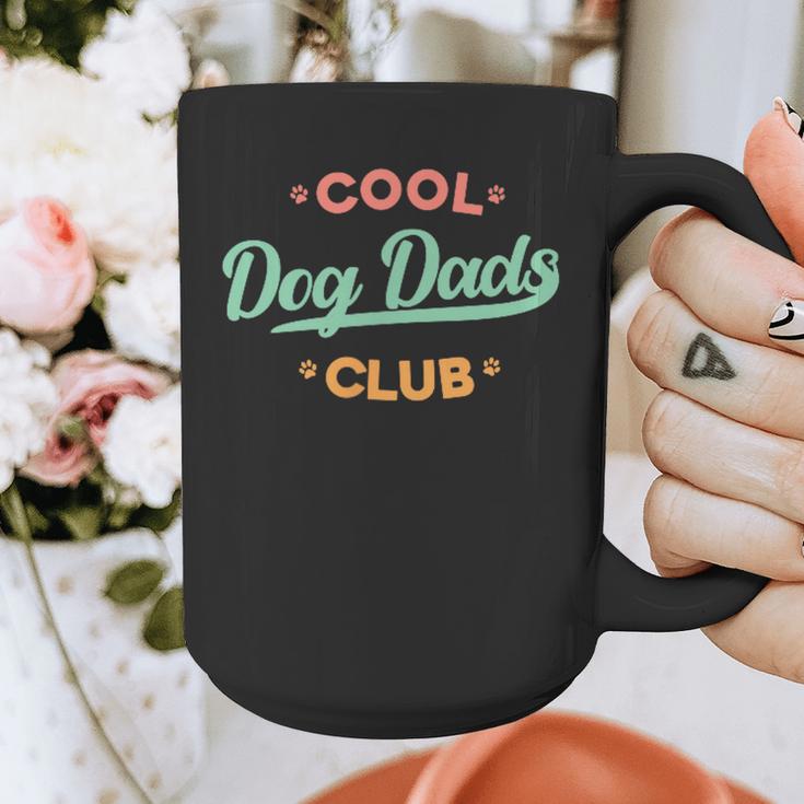 Vintage Cool Dog Dads Club Father's Day Dog Lover Graphic Print Coffee Mug