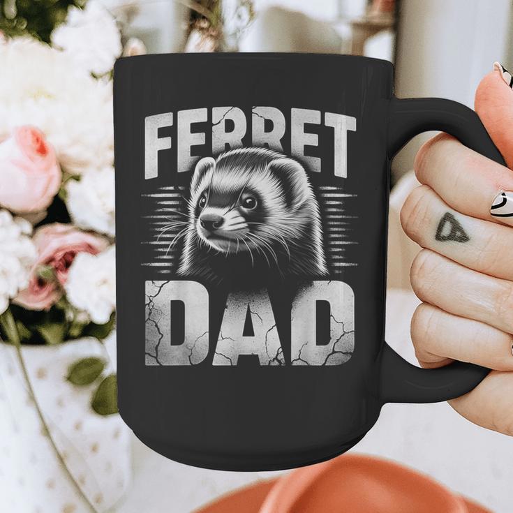 Vintage Ferret Dad Ultimate Pet Lover Ferret Owner Graphic Print Coffee Mug