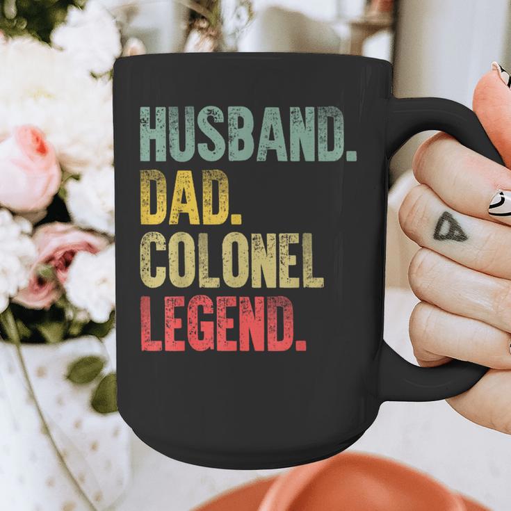 Vintage Husband Dad Colonel Legend Retro T-Shirt Graphic Print Coffee Mug