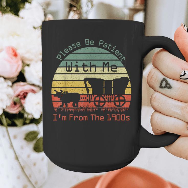 Vintage Sunset Please Be Patient With Me I'm From The 1900s Graphic Print Coffee Mug Vintage Sunset Please Be Patient With Me I'm From The 1900s Graphic Print Coffee Mug