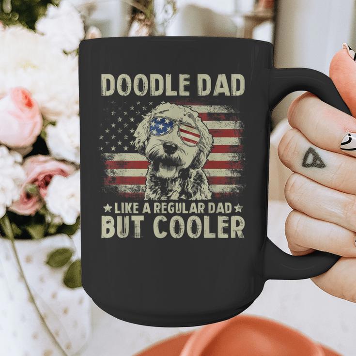 Vintage USA Flag Goldendoodle Doodle Dad Fathers Day Men Graphic Print Coffee Mug Vintage USA Flag Goldendoodle Doodle Dad Fathers Day Men Graphic Print Coffee Mug