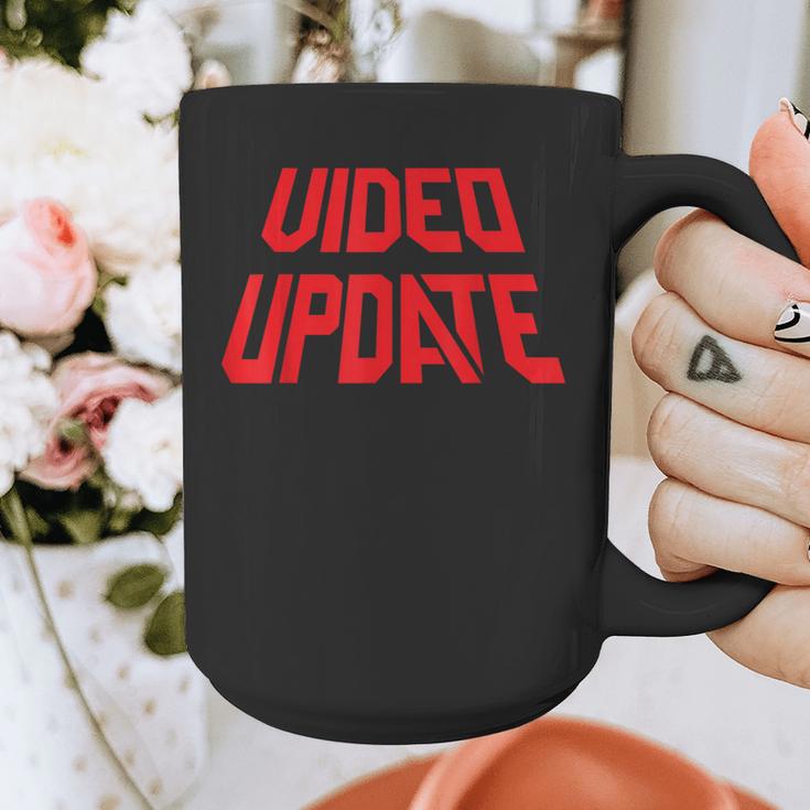 Vintage Video Update – 90s VHS Rental Nostalgia Minnesota Graphic Print Coffee Mug Vintage Video Update – 90s VHS Rental Nostalgia Minnesota Graphic Print Coffee Mug
