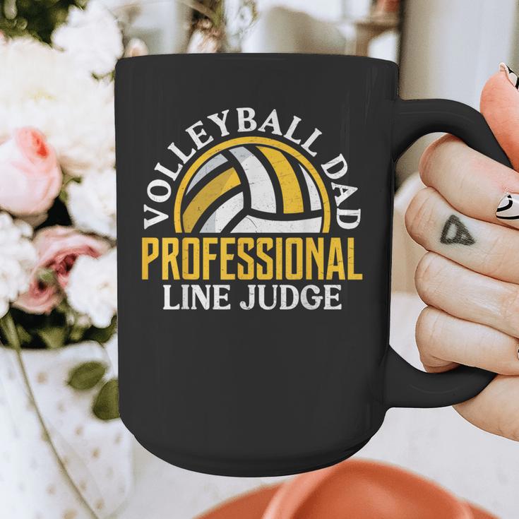 Volleyball Dad Professional Line Judge Volleyball Dad Graphic Print Coffee Mug