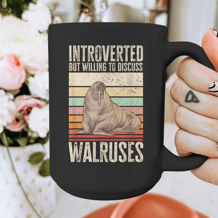Walrus Lover Introvert Walrus Graphic Print Coffee Mug Walrus Lover Introvert Walrus Graphic Print Coffee Mug