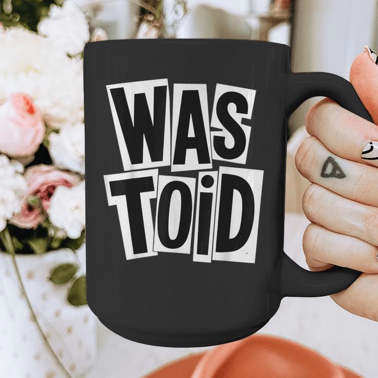 Wastoid 80s Slang Retro Teen Quote Gen X Nostalgia Graphic Print Coffee Mug