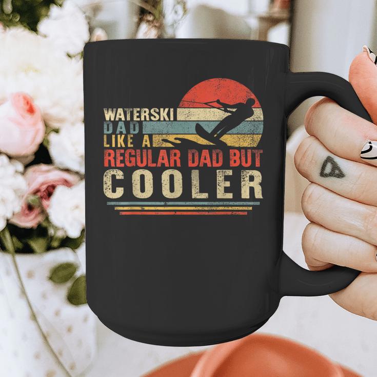 Waterski Dad Fathers Day Ski Lover Dad Water Skiing Rider Graphic Print Coffee Mug