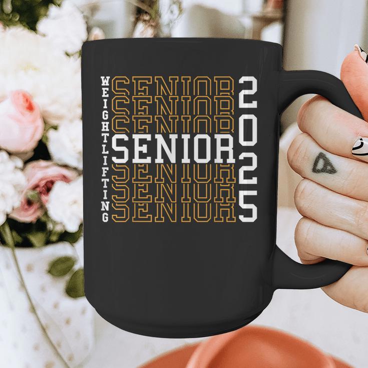 Weightlifting Senior Night Senior 2025 Graduation 42 Graphic Print Coffee Mug