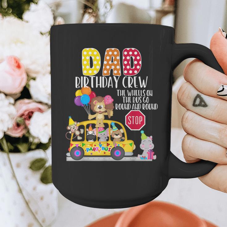 The Wheels On The Bus Dad Birthday Crew Party Toddler Kids Graphic Print Coffee Mug