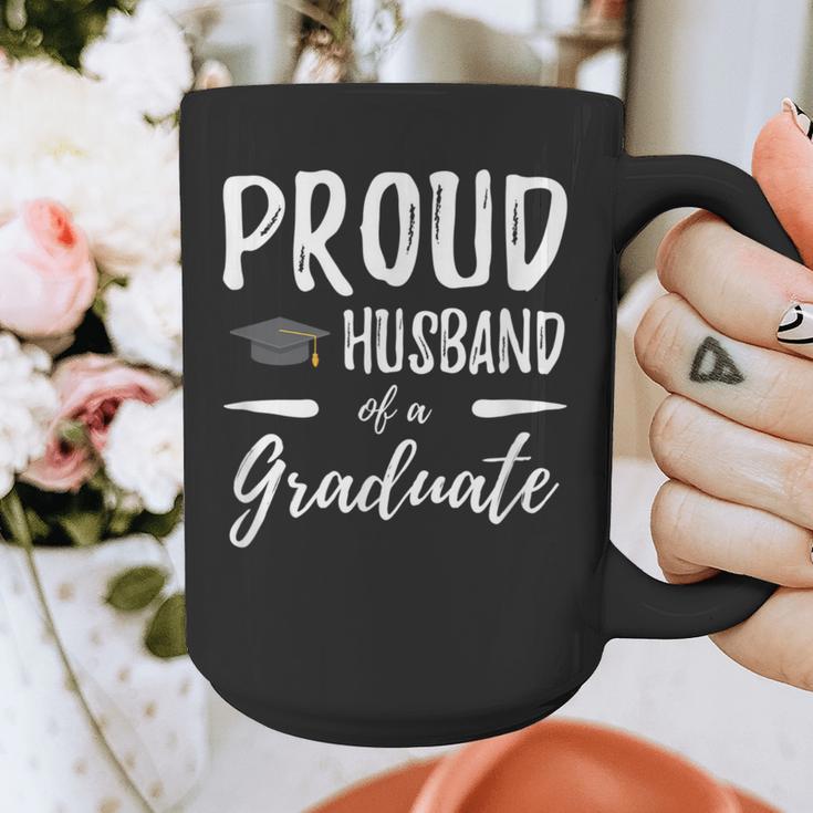 Wife's Graduation Shirt 2018 Proud Husband Of a Graduate Graphic Print Coffee Mug