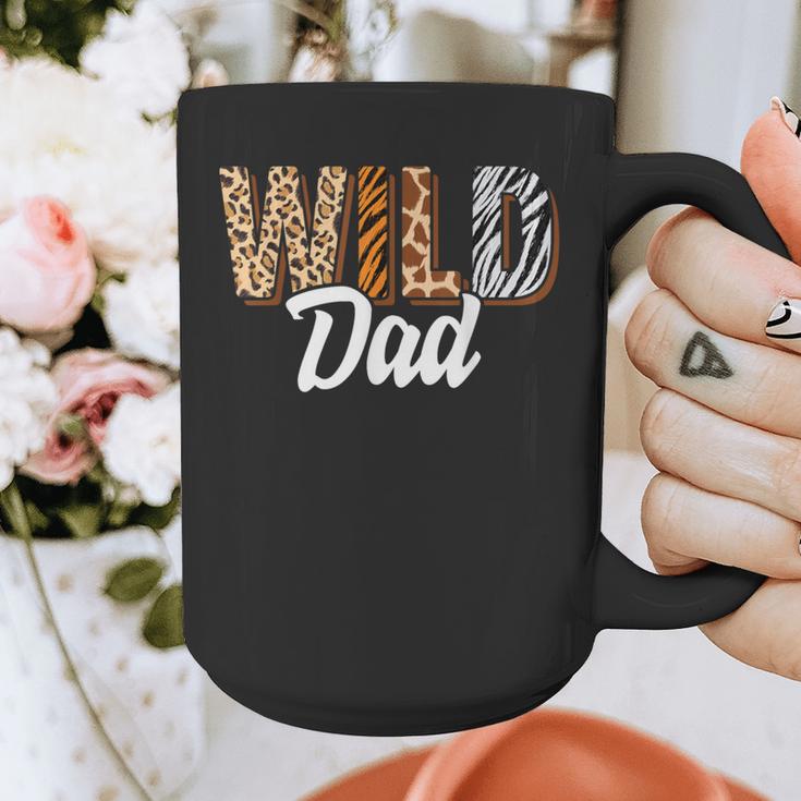 Wild Dad Zoo Born Two Be Wild B-Day Safari Jungle Animal Graphic Print Coffee Mug