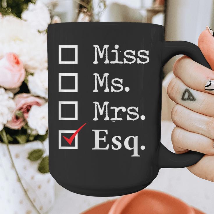 Women Lawyer Attorney Law School Graduation Lawyer Graphic Print Coffee Mug