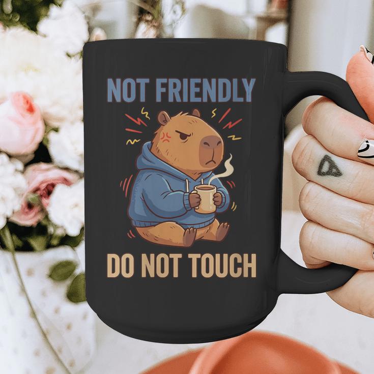Women's Grouchy Capybara Not Friendly Do Not Touch Introvert Graphic Print Coffee Mug Women's Grouchy Capybara Not Friendly Do Not Touch Introvert Graphic Print Coffee Mug