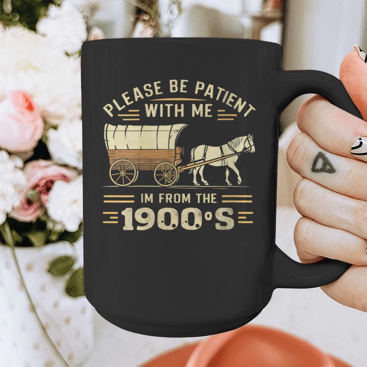 Women's Please Be Patient With Me I'm From The 1900s Vintage Graphic Print Coffee Mug Women's Please Be Patient With Me I'm From The 1900s Vintage Graphic Print Coffee Mug