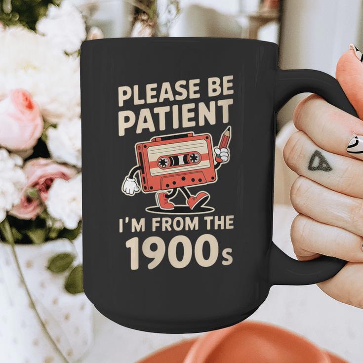 Women's Please Be Patient I'm From The 1900s Vintage Men Women Graphic Print Coffee Mug