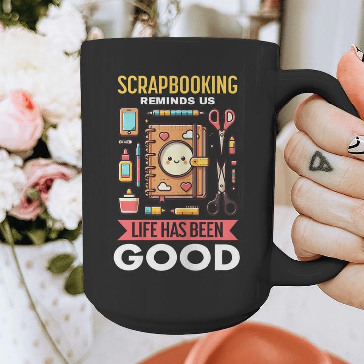 Women's Scrapbooking Enthusiast Top Crafty Memory Keeper Graphic Print Coffee Mug