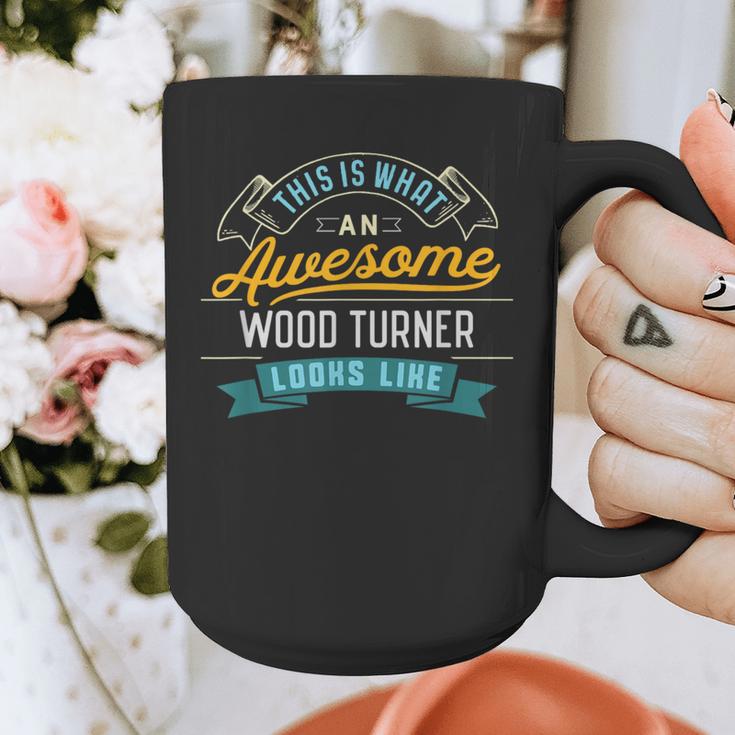 Wood Turner Shirt Awesome Job Occupation Graduation Graphic Print Coffee Mug