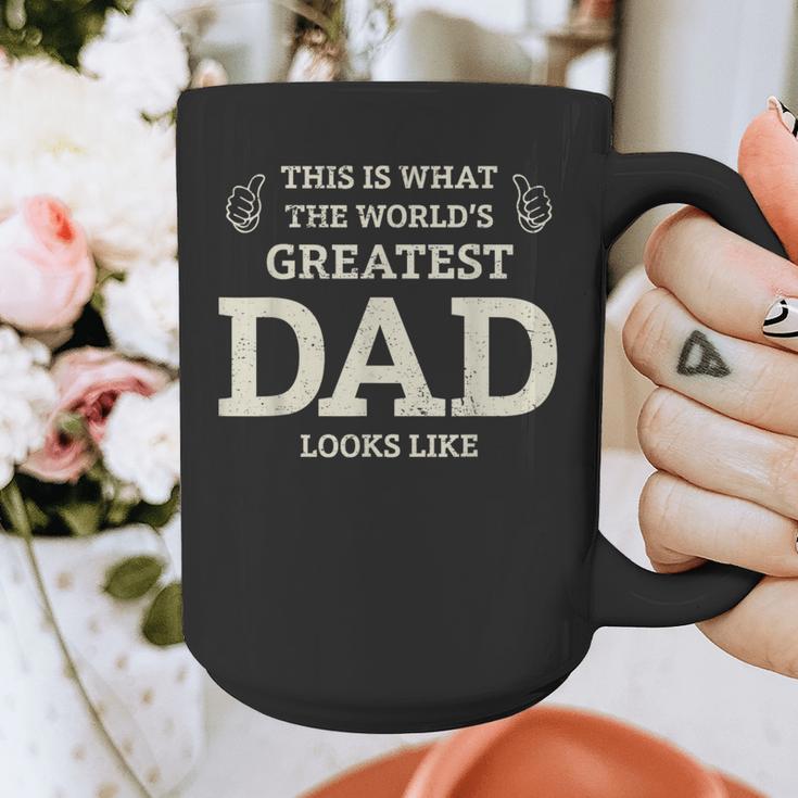 This Is What The Worlds Greatest Dad Fathers Day Men Graphic Print Coffee Mug This Is What The Worlds Greatest Dad Fathers Day Men Graphic Print Coffee Mug