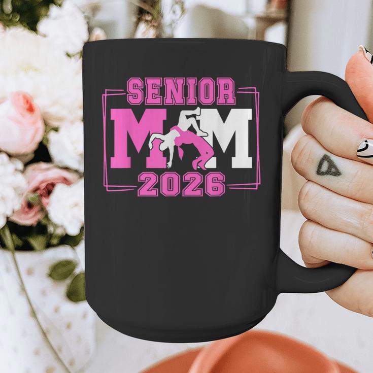 Wrestling Senior Mom Wrestling Senior 2026 Graduation Graphic Print Coffee Mug