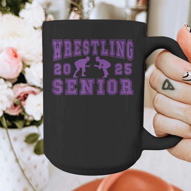 Wrestling Senior Night Wrestling Senior 2025 Graduation 49 Graphic Print Coffee Mug