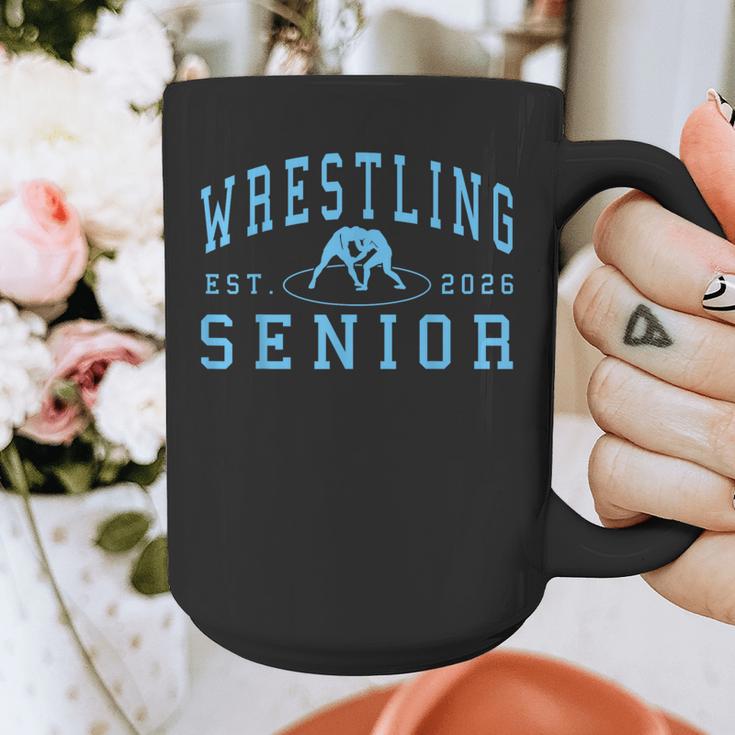Wrestling Senior Night Wrestling Senior 2026 Graduation 70 Graphic Print Coffee Mug