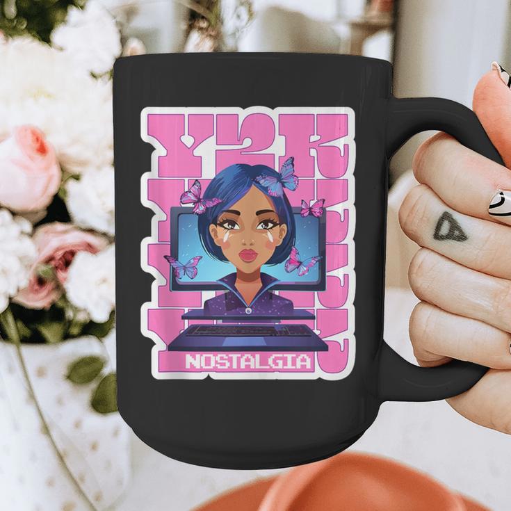 Y2K Nostalgia Retro Aesthetic Trendy Vintage Graphic Print Coffee Mug