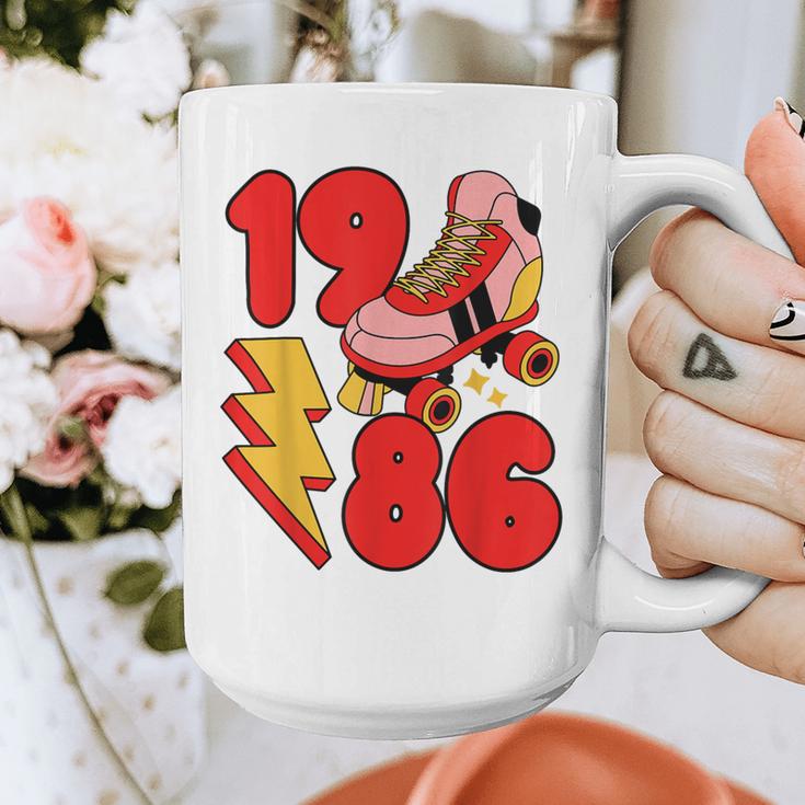 1986 Retro Roller Skate Vintage 80s Nostalgia Collector Graphic Print Coffee Mug 1986 Retro Roller Skate Vintage 80s Nostalgia Collector Graphic Print Coffee Mug