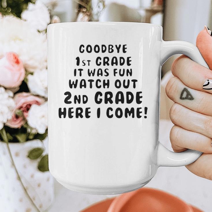 1st First Grade Graduation Tshirt Moving On To 2nd Grade Graphic Print Coffee Mug