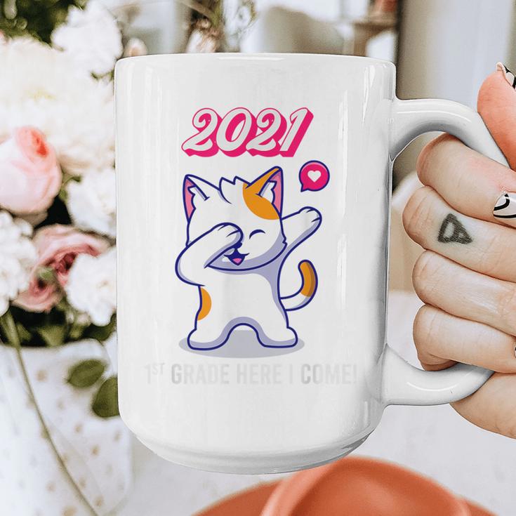 2021 Kindergarden Graduation Celebration Dapping Cat For Men Women Kids Graphic Print Coffee Mug