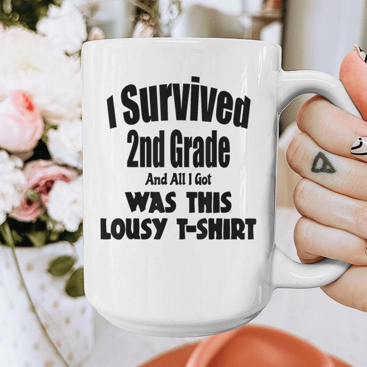 2nd Grade Graduation Boy Girl Graduate Education Graphic Print Coffee Mug