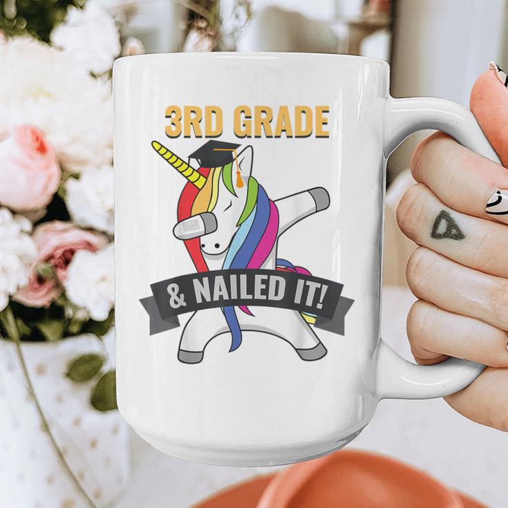 3RD GRADE NAILED IT UNICORN DABBING GRADUATION T-SHIRT Graphic Print Coffee Mug