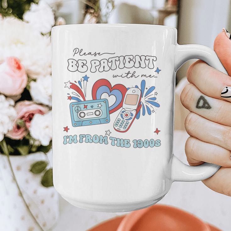4th Of July Please Be Patient With Me I'm From The 1900s For Women Men Graphic Print Coffee Mug