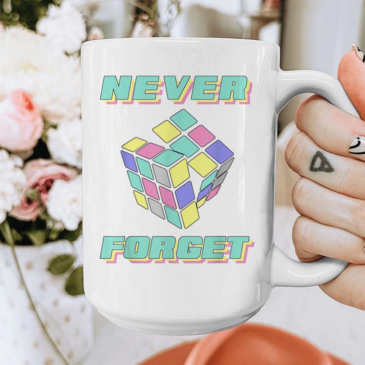 80s 90s Nostalgia Magic Cube Retro Party Costume Graphic Print Coffee Mug