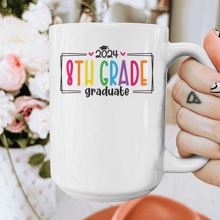 8th Eighth Grade Graduation 2025 Graduate Last Day Of School Graphic Print Coffee Mug