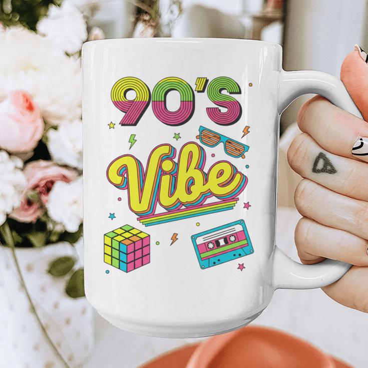 90s Nostalgia Retro Apparel 90'S Vibe Retro Graphic Print Coffee Mug