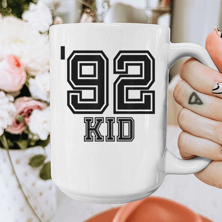 '92 Kid Perfect Vintage Retro Nostalgia Gear For Year 1992 Graphic Print Coffee Mug