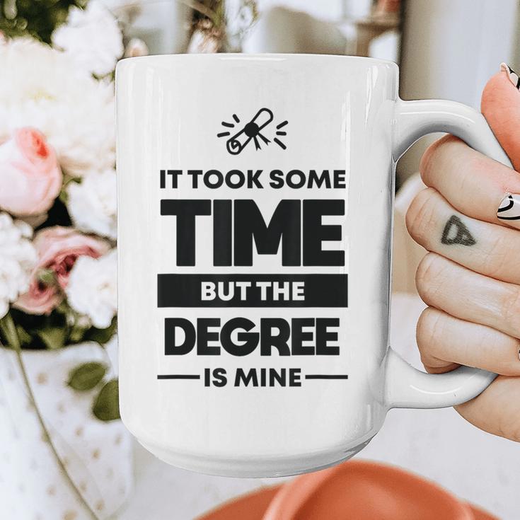 Adult College Graduation Graphic Print Coffee Mug