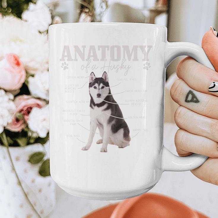Anatomy Of A Siberian Husky Cute Dog Husky Mom Dad Graphic Print Coffee Mug Anatomy Of A Siberian Husky Cute Dog Husky Mom Dad Graphic Print Coffee Mug