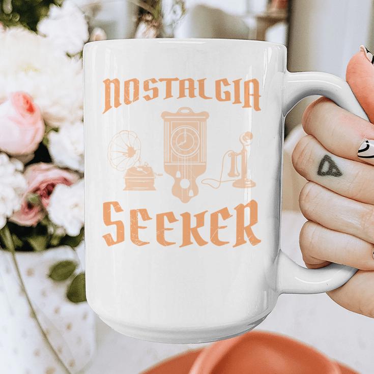 Antique NOSTALGIA SEEKER Antique Collector Graphic Print Coffee Mug Antique NOSTALGIA SEEKER Antique Collector Graphic Print Coffee Mug