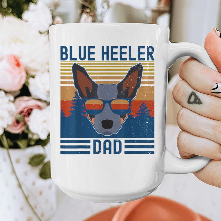 Australian Cattle Dog Blue Heeler Dad Graphic Print Coffee Mug Australian Cattle Dog Blue Heeler Dad Graphic Print Coffee Mug