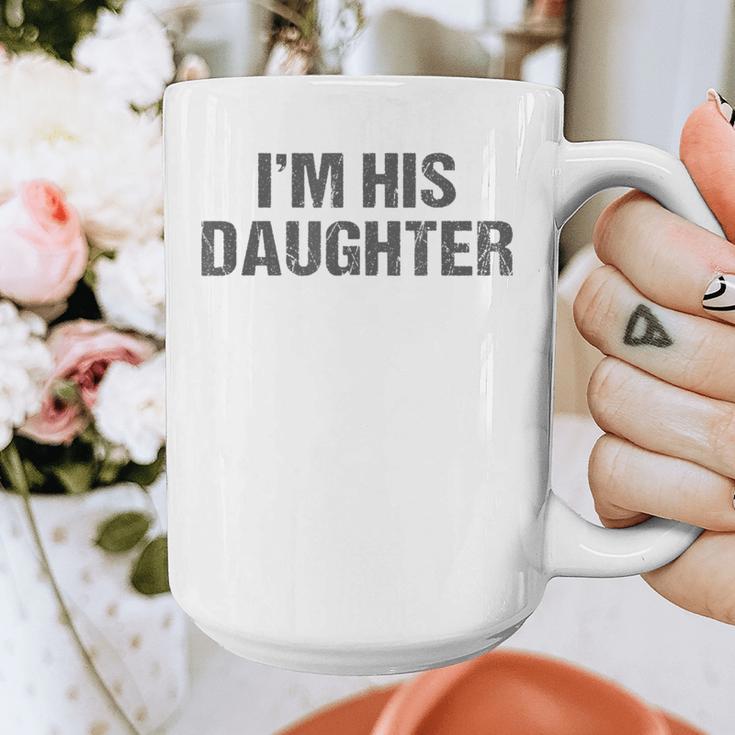 Awesome Like My Daughter I'm His Daughter Dad Daughter Graphic Print Coffee Mug