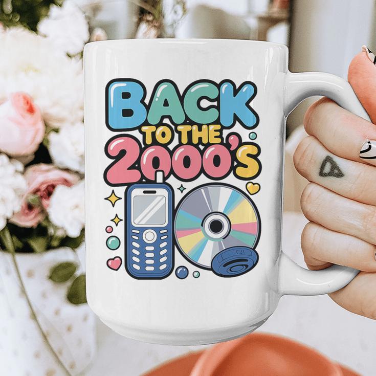 Back To The 2000s Retro Nostalgia Premium Tri-Blend Graphic Print Coffee Mug