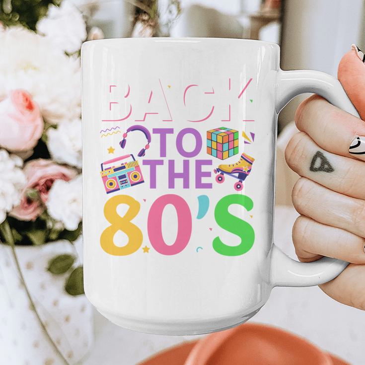 Back To The 80's Mixtape Era Nostalgia Retro 1980 80's Style Graphic Print Coffee Mug