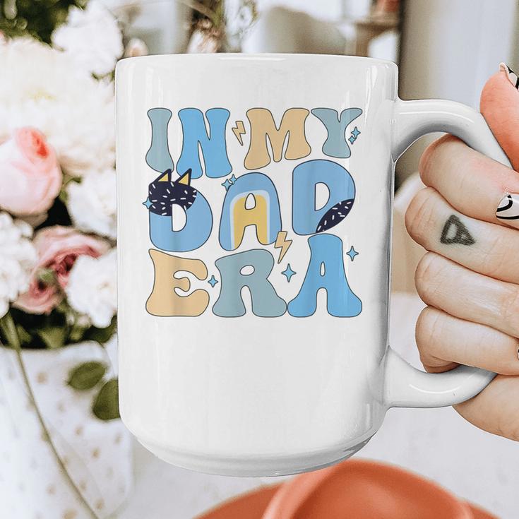 In My Blue Dad Era Cool Dad Father's Day Graphic Print Coffee Mug