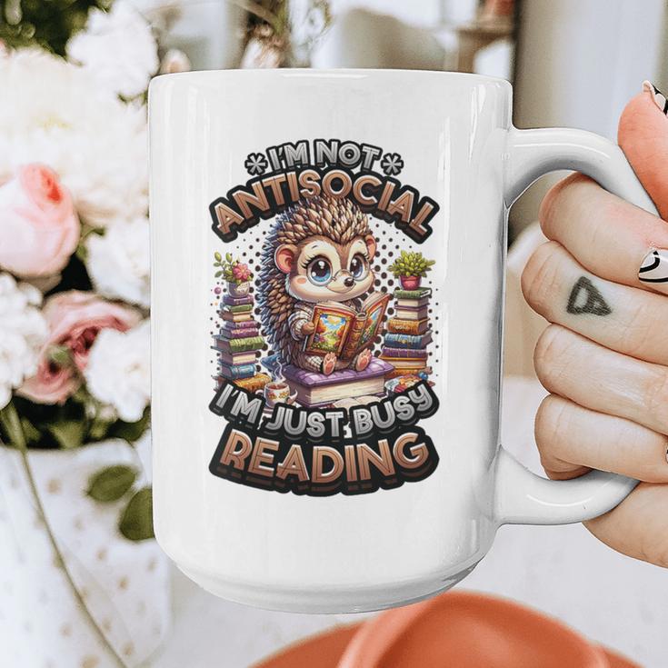 Book Lover Hedgehog Reading Books Introvert Bookworm Graphic Print Coffee Mug Book Lover Hedgehog Reading Books Introvert Bookworm Graphic Print Coffee Mug